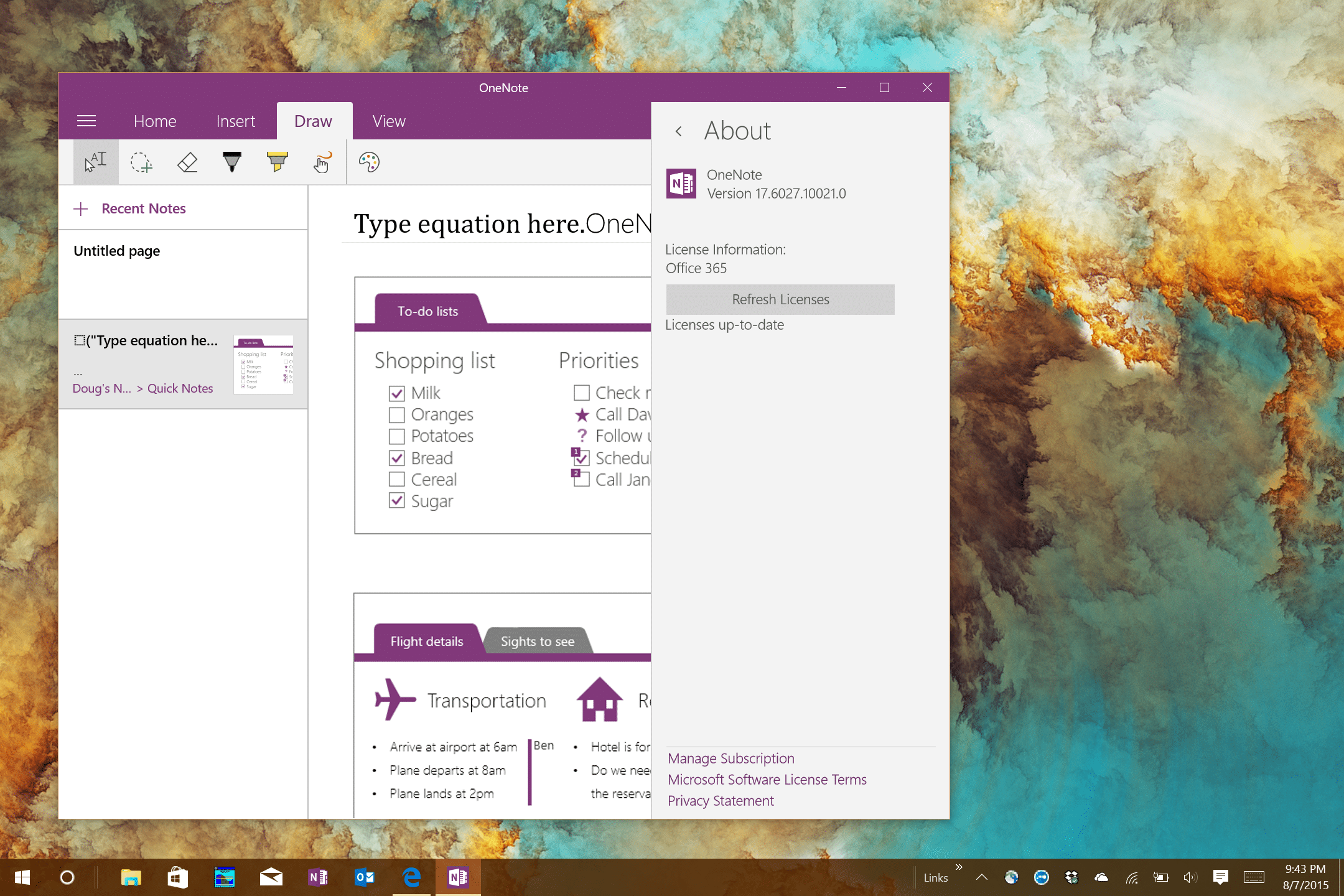 Вылетает onenote windows 10